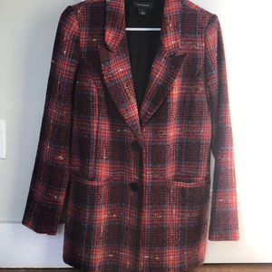 Halogen tweed blazer